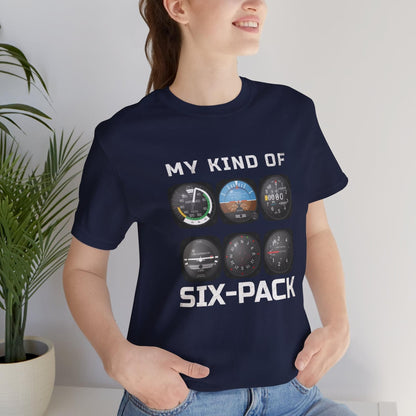 My Kind Of Six-Pack - aviation T-Shirt