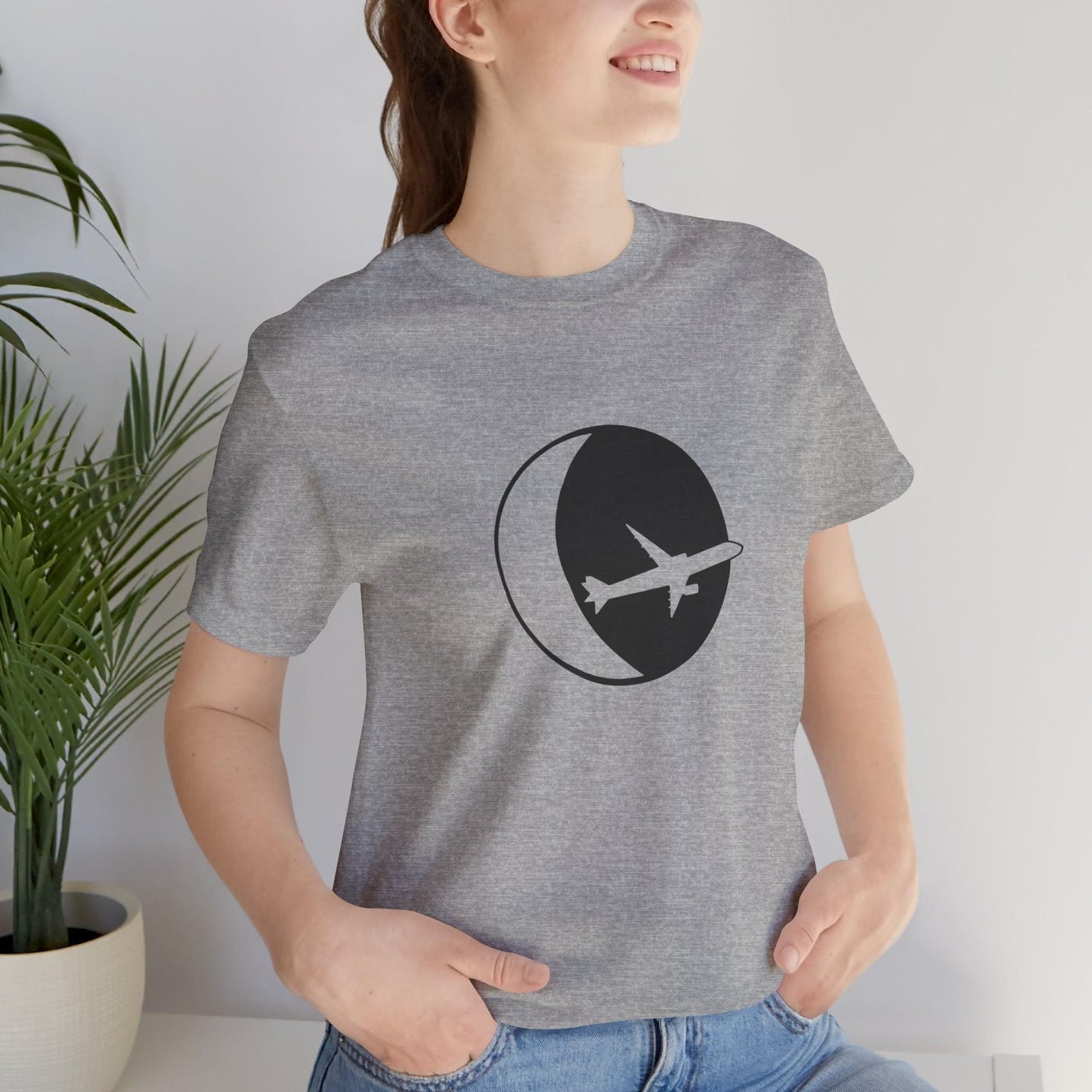 Night Flight - original artwork - aviation T-Shirt