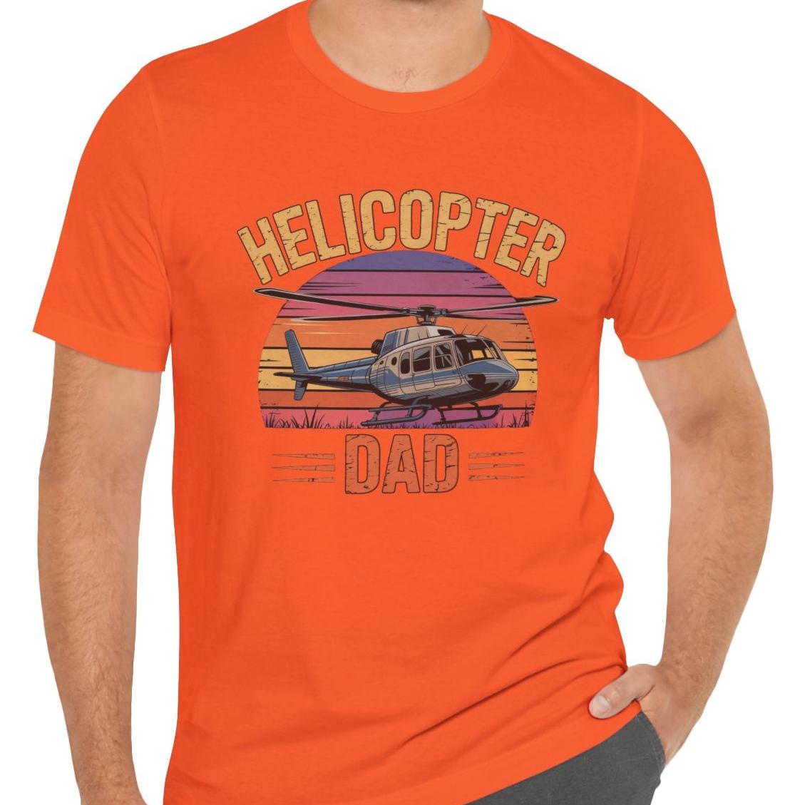 Helicopter Dad - dad pilot's T-Shirt