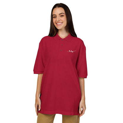 Crosswind Gear Essentials — Embroidered Pilot Polo (dark colors)