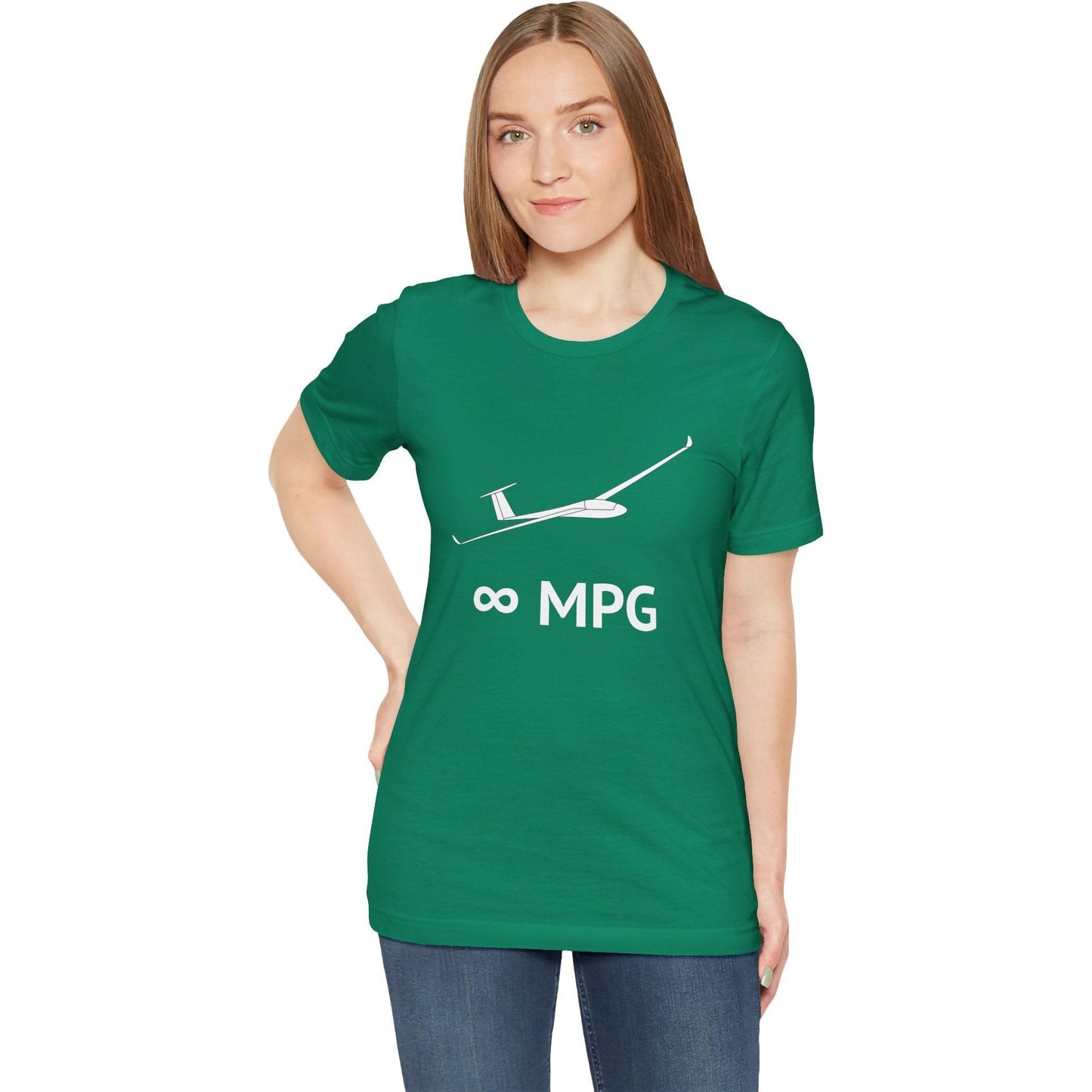 Infinity Miles Per Gallon – glider pilot's T-Shirt
