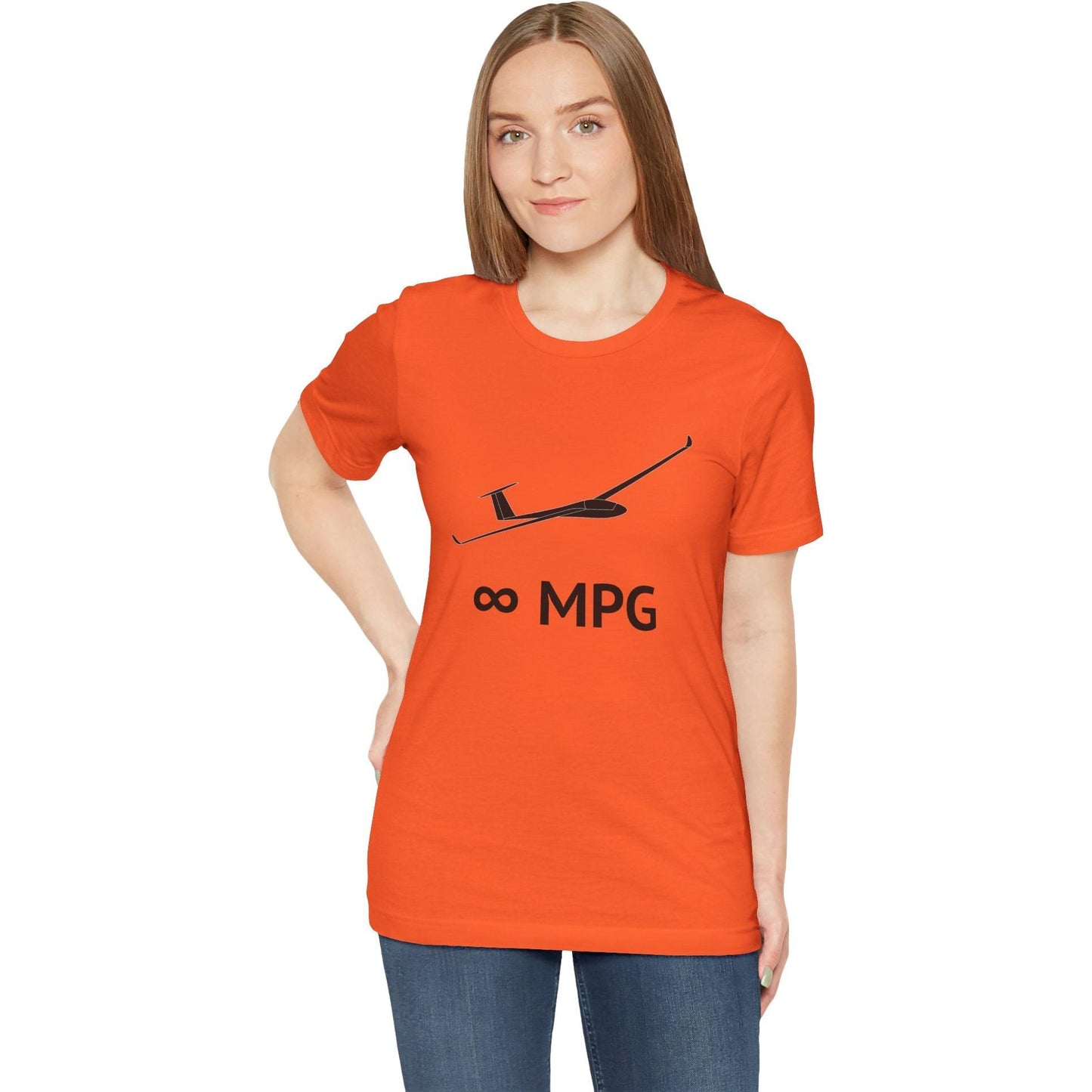 Infinity Miles Per Gallon – glider pilot's T-Shirt