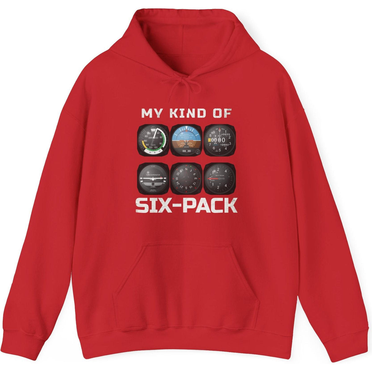 My Kind Of Six-Pack - aviation hoodie