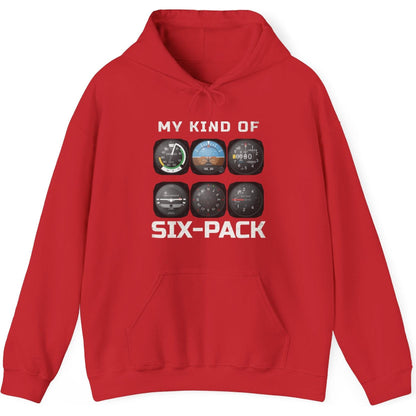 My Kind Of Six-Pack - aviation hoodie