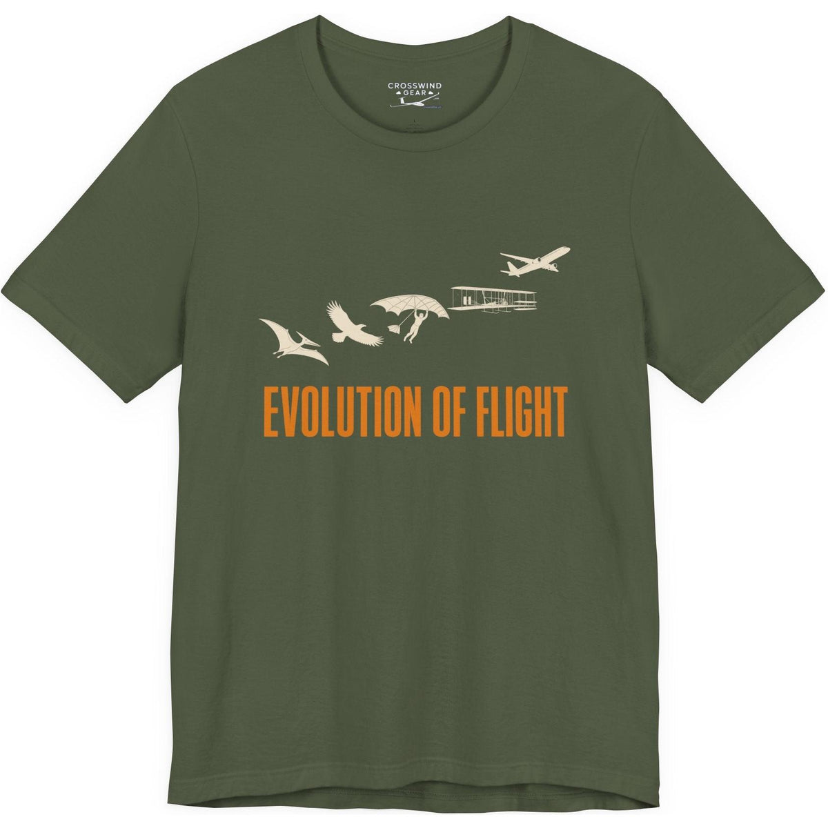 Evolution of Flight - aviation fan's T-Shirt