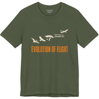 Evolution of Flight - aviation fan's T-Shirt