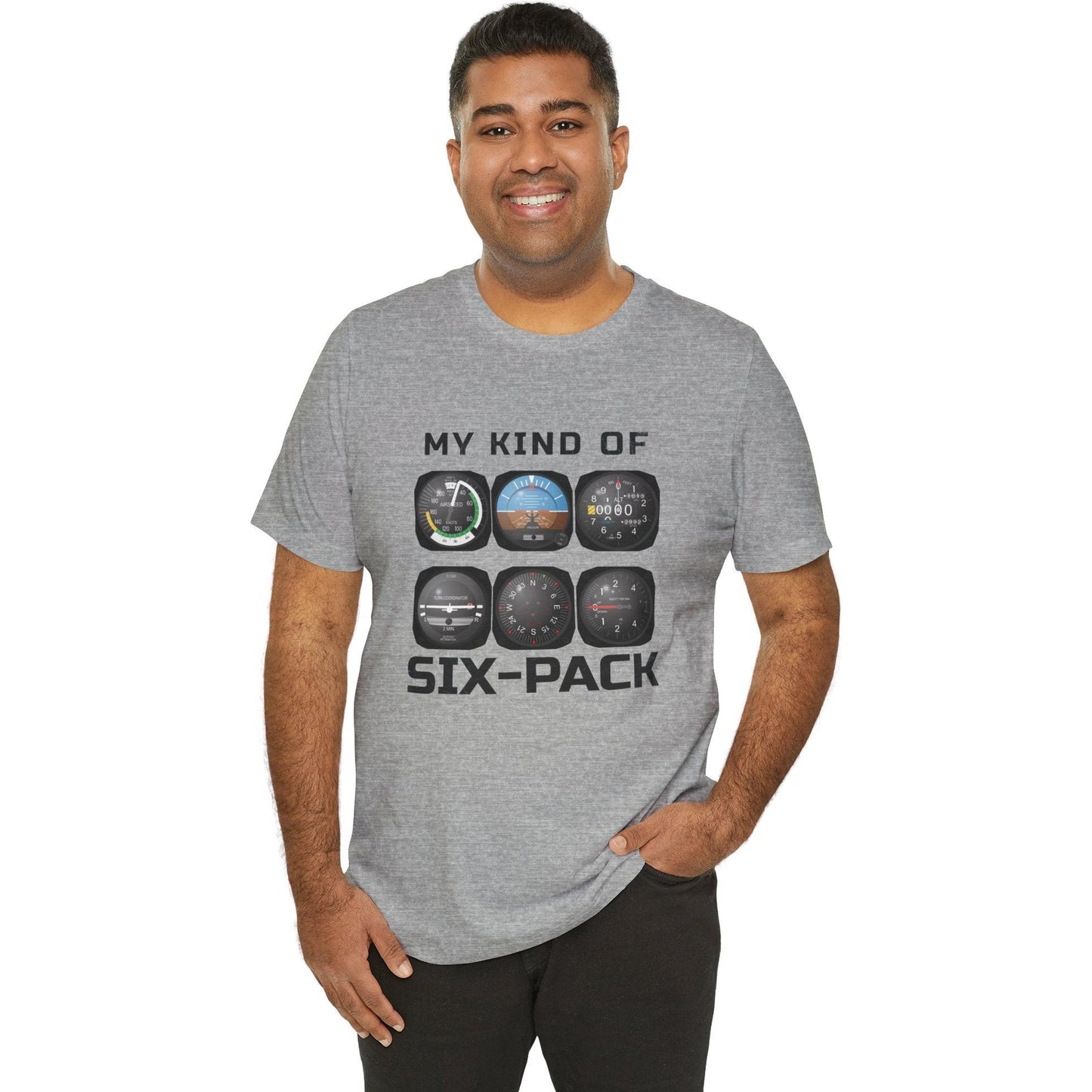 My Kind Of Six-Pack - aviation T-Shirt