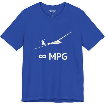 Infinity Miles Per Gallon – glider pilot's T-Shirt
