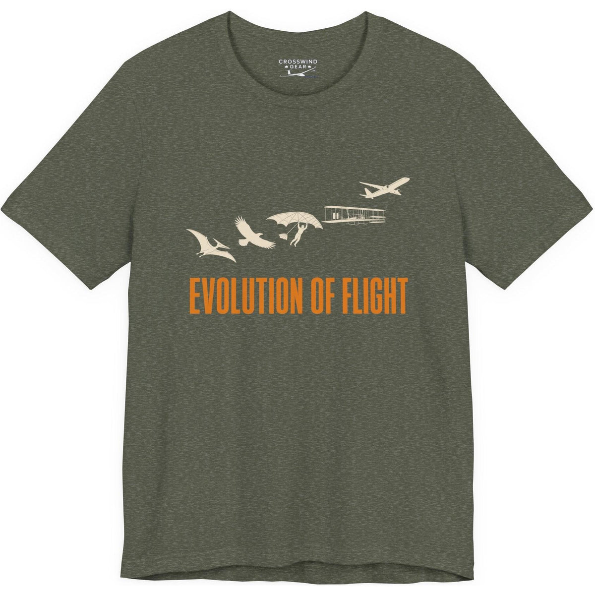 Evolution of Flight - aviation fan's T-Shirt