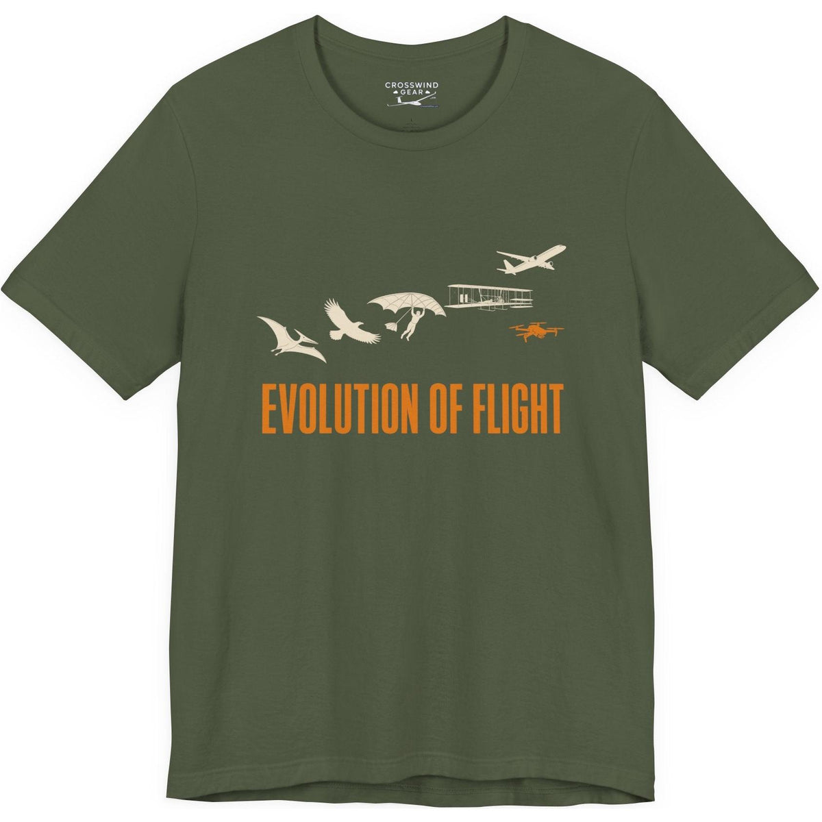 Evolution of Flight: Drone Edition - pilot's T-Shirt