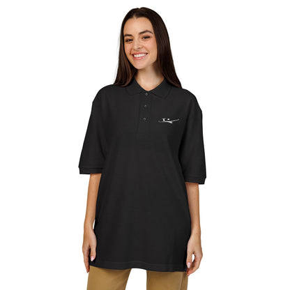 Crosswind Gear Essentials — Embroidered Pilot Polo (dark colors)