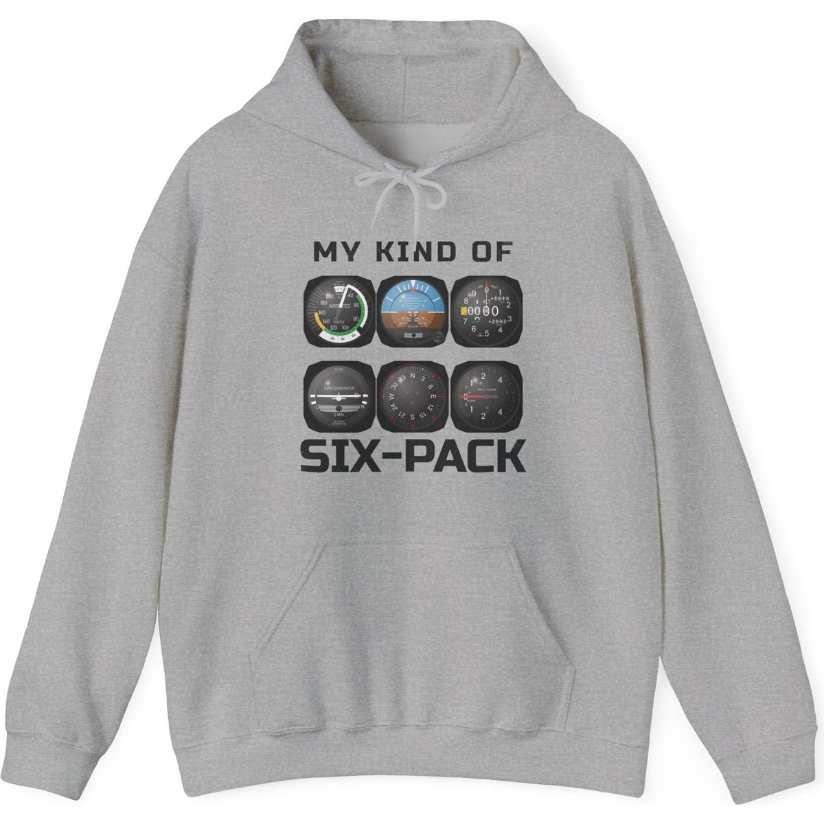 My Kind Of Six-Pack - aviation hoodie
