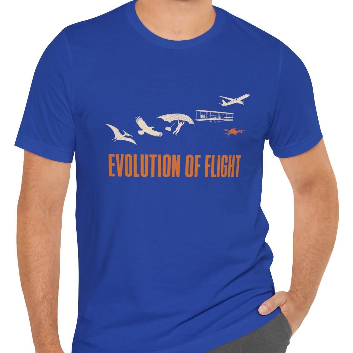 Evolution of Flight: Drone Edition - pilot's T-Shirt
