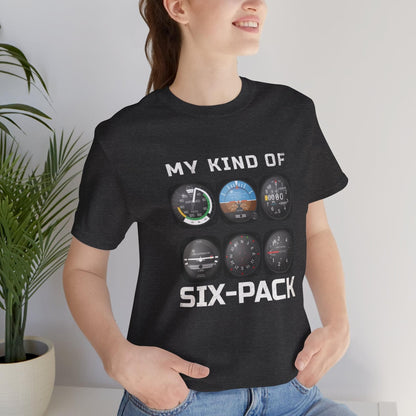 My Kind Of Six-Pack - aviation T-Shirt