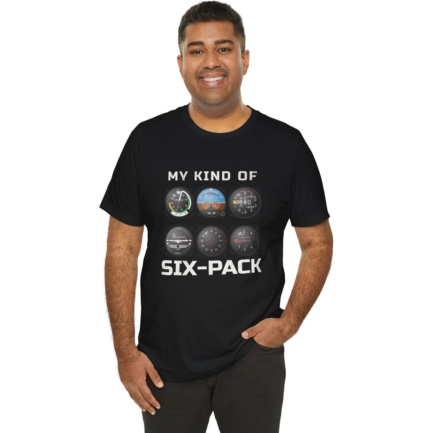 My Kind Of Six-Pack - aviation T-Shirt