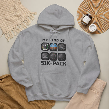 My Kind Of Six-Pack - aviation hoodie