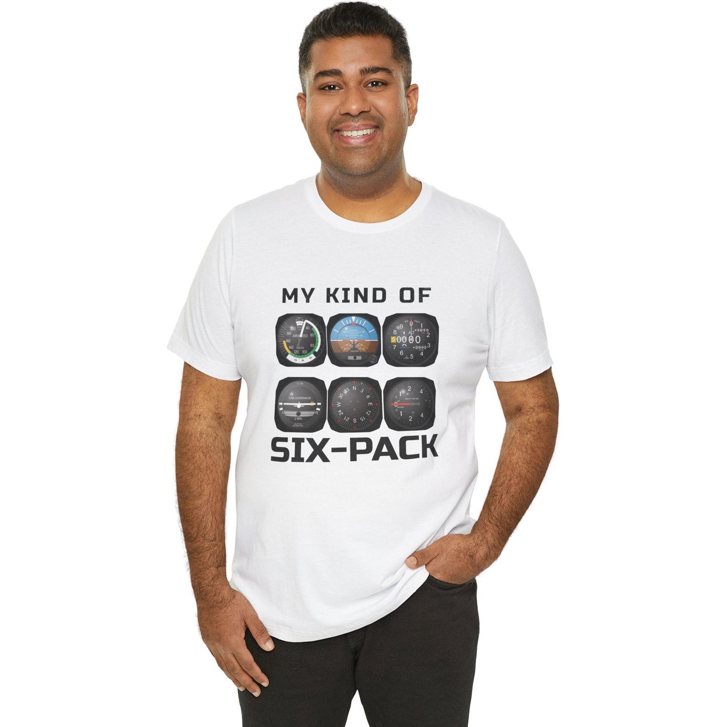 My Kind Of Six-Pack - aviation T-Shirt