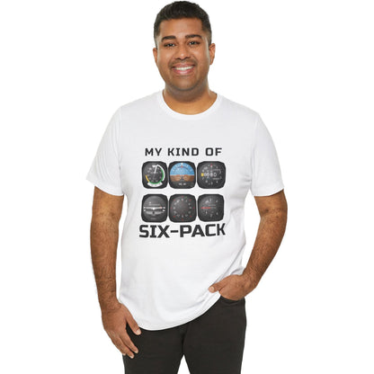 My Kind Of Six-Pack - aviation T-Shirt