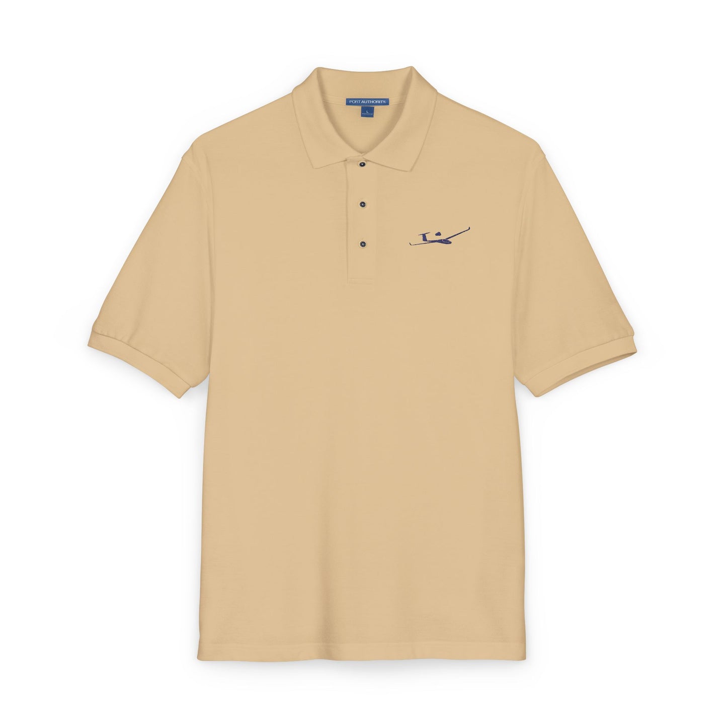 Crosswind Gear Essentials — Embroidered Pilot Polo (light colors)