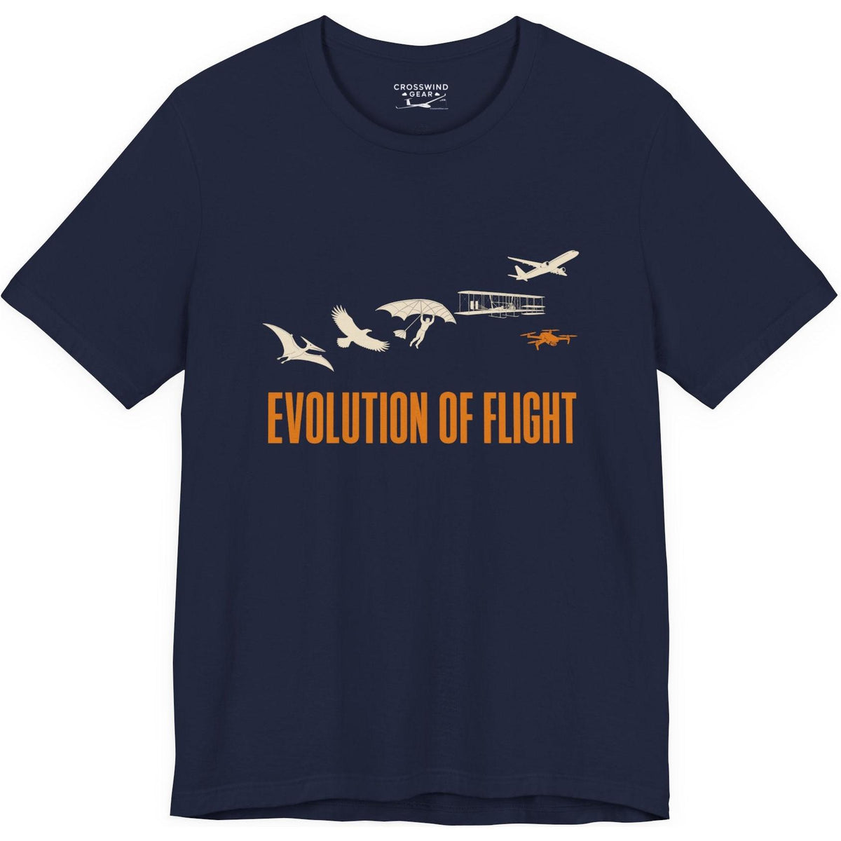 Evolution of Flight: Drone Edition - pilot's T-Shirt