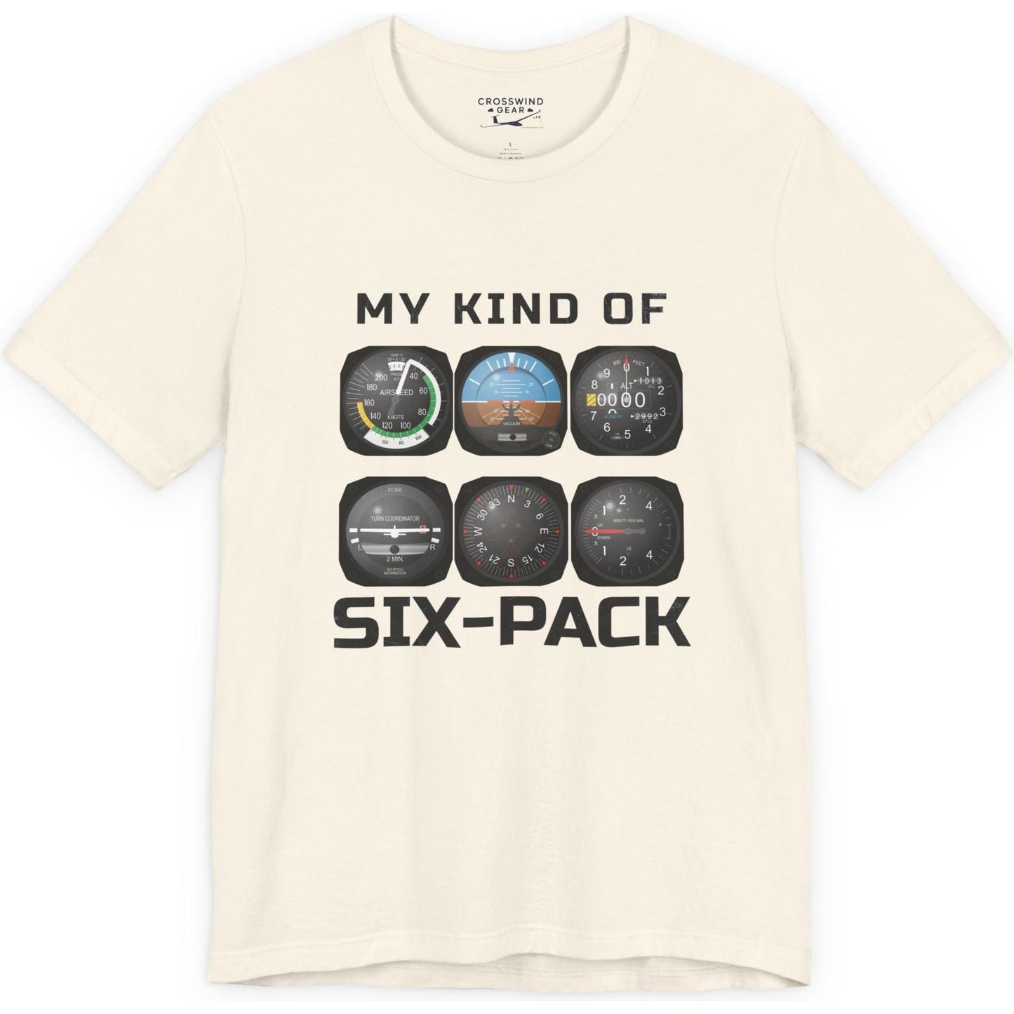 My Kind Of Six-Pack - aviation T-Shirt