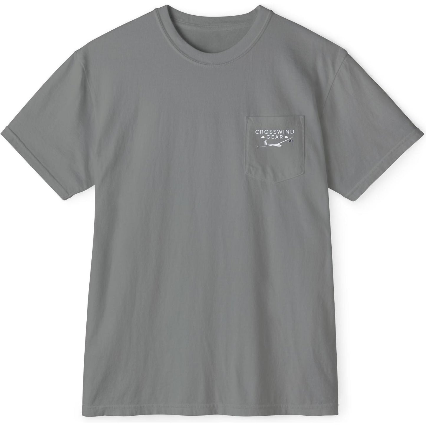 Crosswind Gear Essentials — Garment-Dyed Pocket Tee