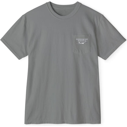 Crosswind Gear Essentials — Garment-Dyed Pocket Tee
