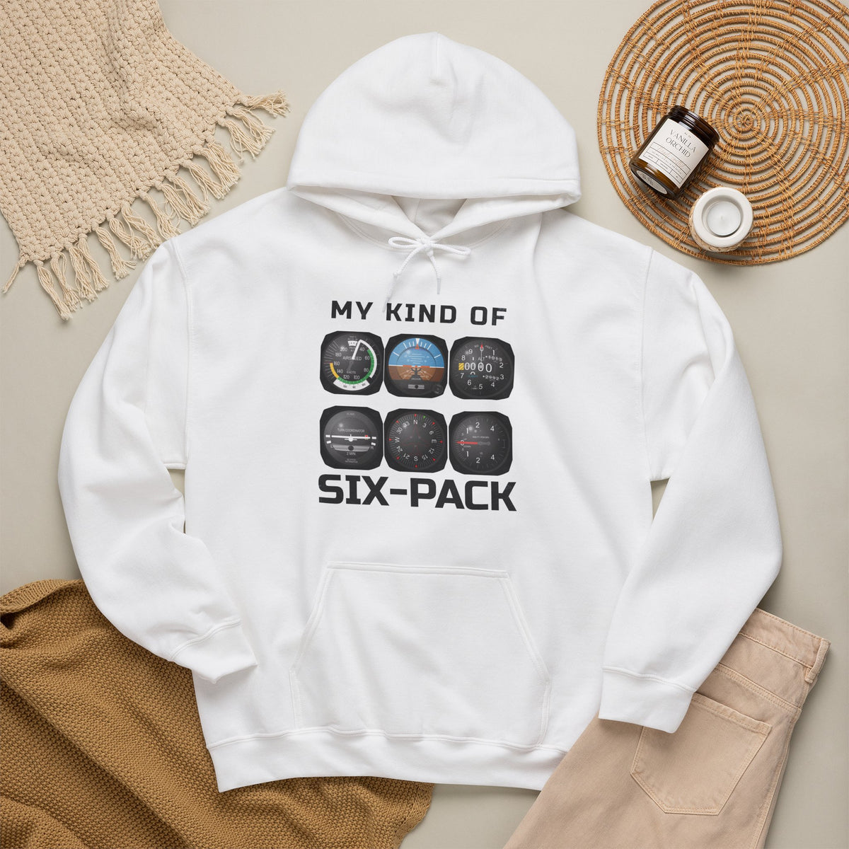 My Kind Of Six-Pack - aviation hoodie